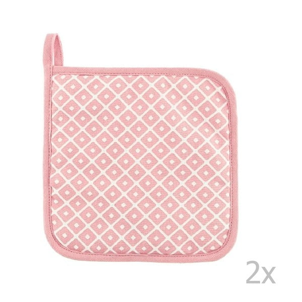 Bombažne kuhinjske rokavice v kompletu 2 ks Geo – Tiseco Home Studio-image-1