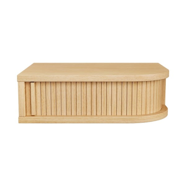 Nočna omarica v hrastovem dekorju v naravni barvi Farsta – Woodman-image-4