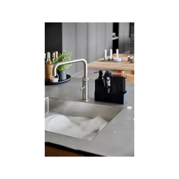 Črno plastično/silikonsko držalo za detergent Singles – Zone-image-1