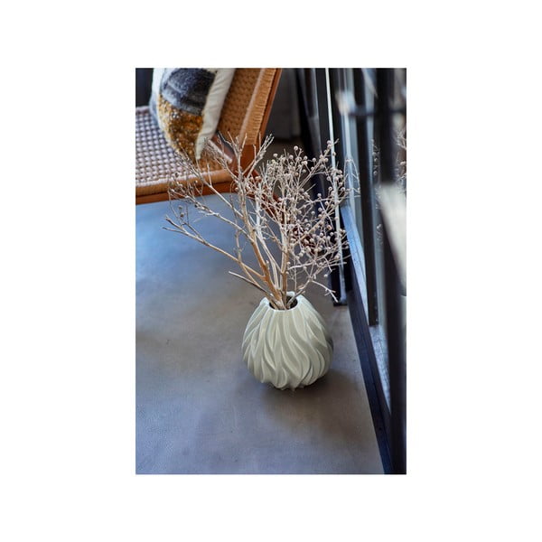 Bela porcelansta vaza Morsø Flame, višina 23 cm-image-4