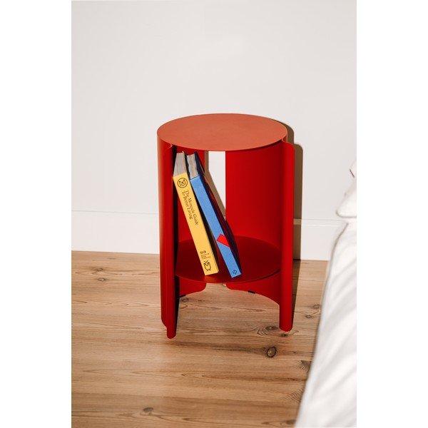 Jeklena okrogla stranska mizica ø 32 cm Wa – noo.ma-image-4