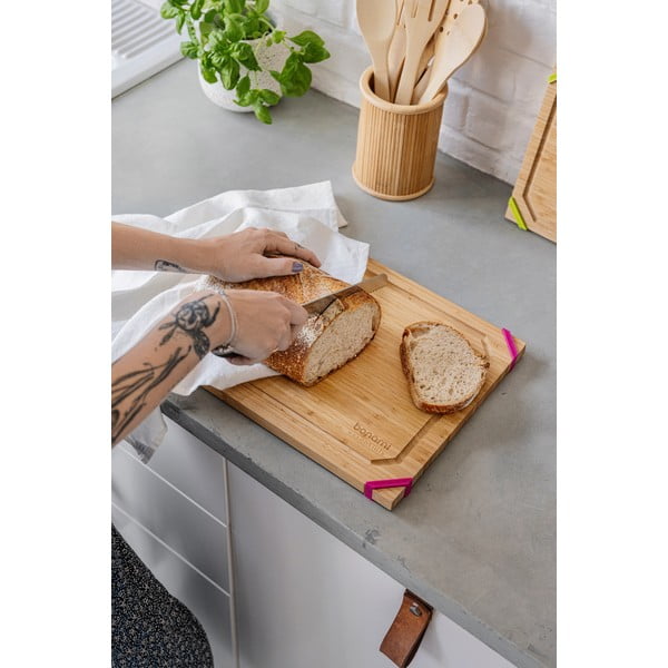 Bambusova deska za rezanje 38,1x30,5 cm Mineral - Bonami Essentials-image-1