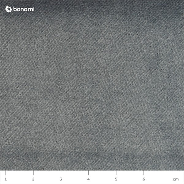 Modro-siva zakonska postelja z vzglavjem in prostorom za shranjevanje ProSpánek Leda, 180 x 200 cm-image-1