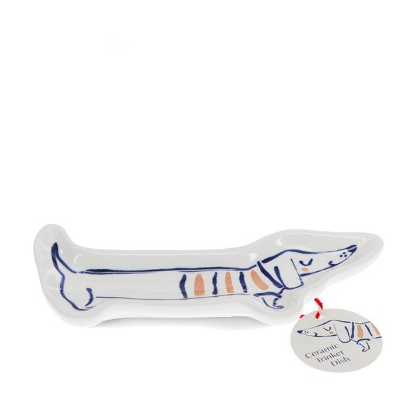 Keramično stojalo za nakit Sausage dog – Rex London-image-2