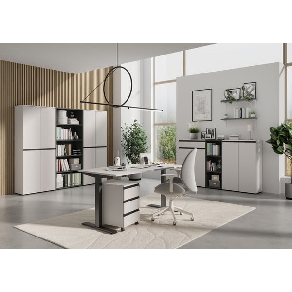 Kremno bela garderobna omara 81x197 cm Bedano – Germania-image-4