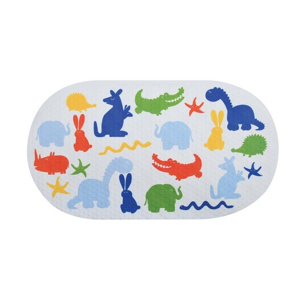Otroška protizdrsna podloga za kad 39x69 cm Zoo – MSV