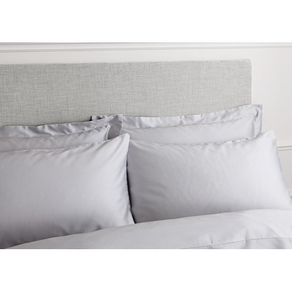 Siva posteljnina iz bombažnega satena Bianca Classic, 135 x 200 cm-image-2