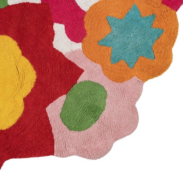 Bombažna otroška preproga ø 150 cm Flowers – Ixia-image-4