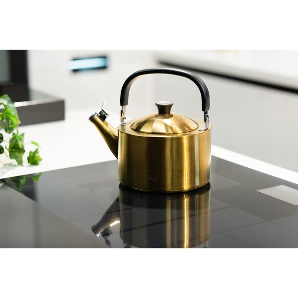 Grelnik za vodo iz nerjavečega jekla v zlati barvi 1,5 l Diamante – Vialli Design-image-4