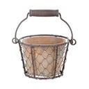 Ročno poslikan cvetlični lonec iz terakote ø 12 cm – Esschert Design