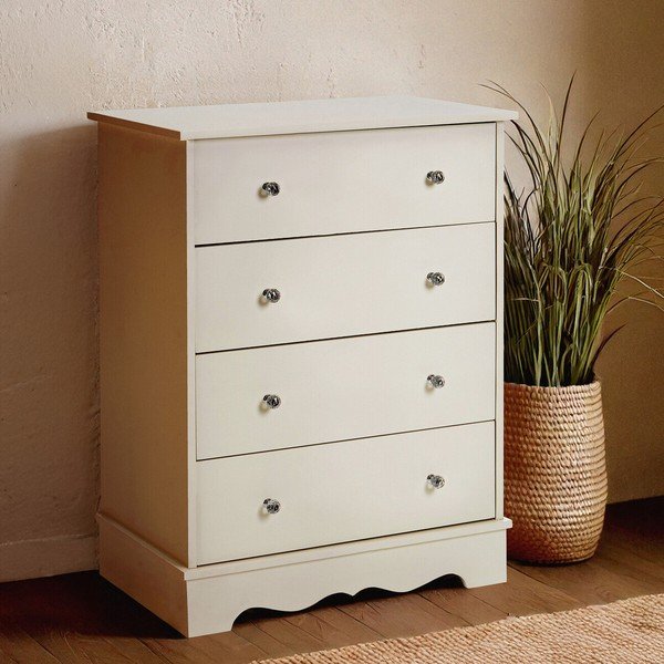 Slonokoščena komoda 69x89x42 cm Emily – Premier Housewares-image-4
