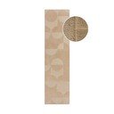 Bež volneni tekač 60x230 cm Gigi - Flair Rugs
