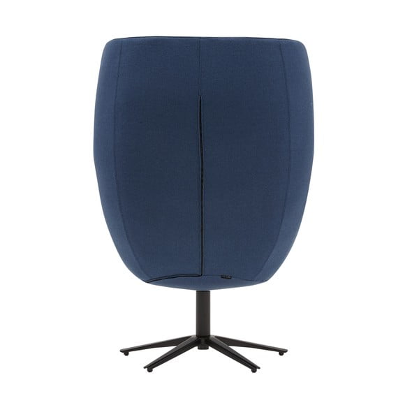 Temno moder vrtljiv fotelj Softline Moai-image-3