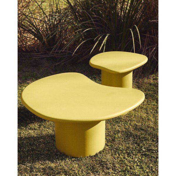 Betonska vrtna mizica 47x48 cm Macarella – Kave Home-image-3