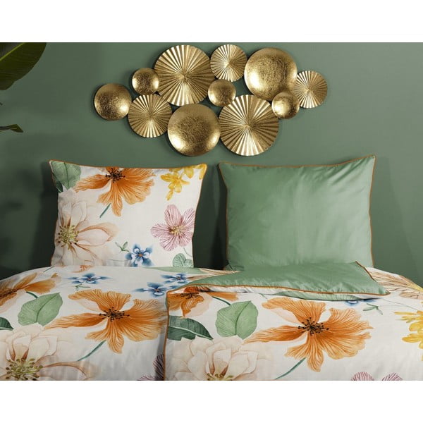 Podaljšana posteljnina za zakonsko posteljo iz bombažnega satena 240x220 cm Annabelle – Descanso-image-2