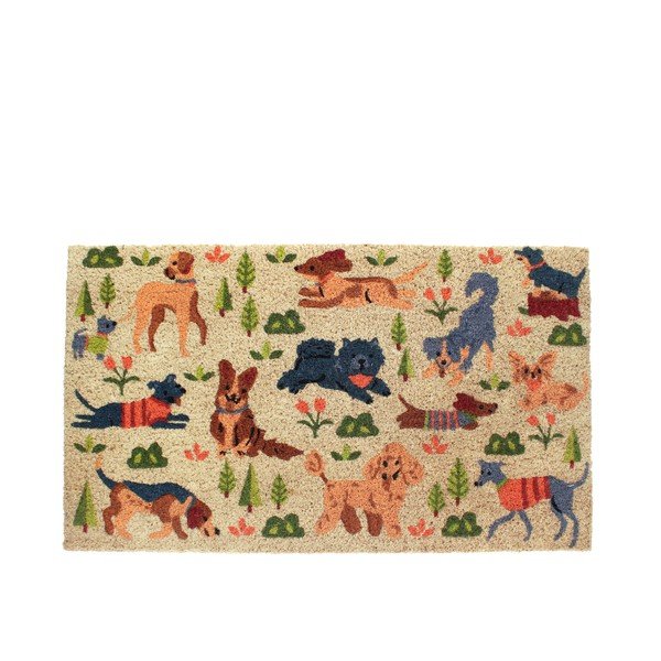 Predpražnik iz kokosovih vlaken 73x43 cm Dog Park – Rex London