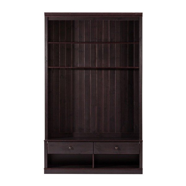 Rjav TV komplet iz masivnega bora 140x223 cm Anita – Støraa