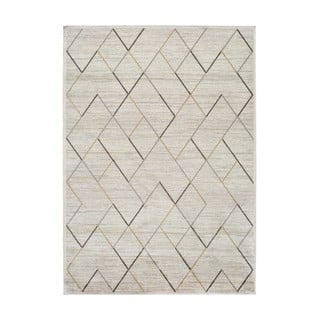 Krem preproga iz viskoze Universal beliga, 70 x 110 cm