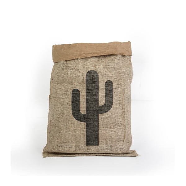 Košara za shranjevanje iz recikliranega papirja Surdic Yute Cactus
