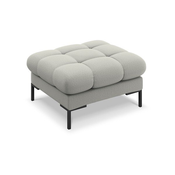 Svetlo siv otoman Cosmopolitan Design Bali, 60 cm-image-3