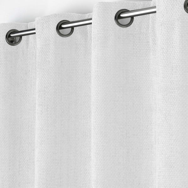 Bela zavesa iz šenilje 140x260 cm Leo – douceur d'intérieur-image-2