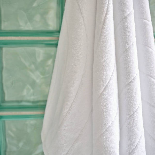 Svetlo siva frotirna bombažna brisača 70x140 cm Time – Zone-image-3