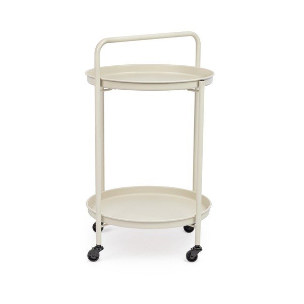 Jeklen servirni voziček na kolesih ø 44,5 cm Austin – Yes Everyday-image-1