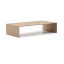 Mizica v hrastovem dekorju v svetli naravni barvi 70x140 cm Litto – Kave Home