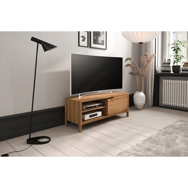 TV omarica iz masivnega hrasta 111x48 cm Twig – The Beds-image-3