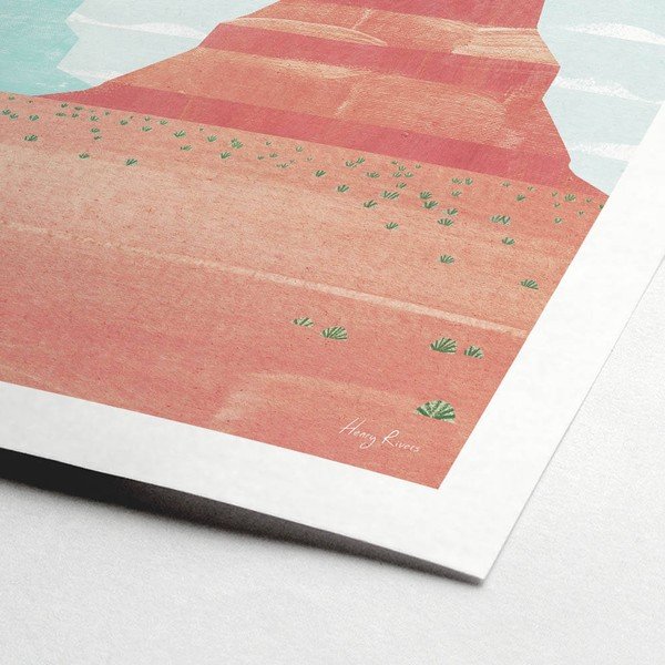 Plakat 30x40 cm Monument Valley - Travelposter-image-1