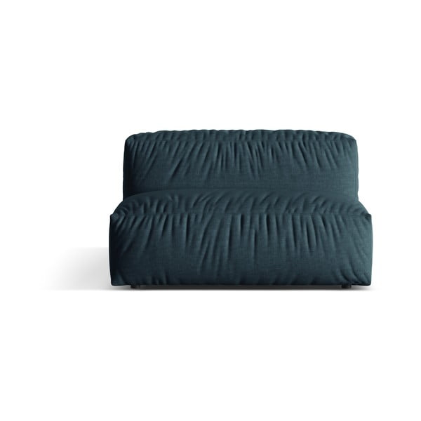 Temno moder modul za sedežno garnituro (sredinski modul) Martina – Micadoni Home