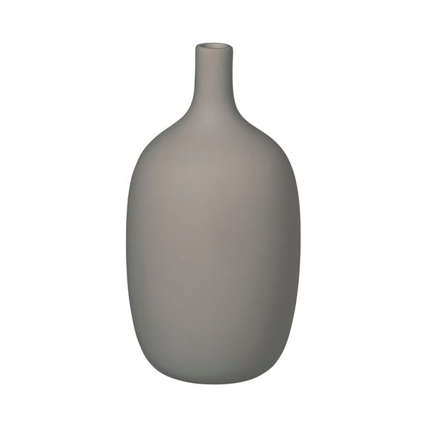 Siva vaza Blomus Ceola, višina 21 cm