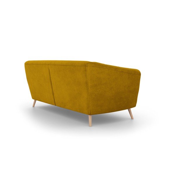 Rumena žametna zofa Interieurs 86 Étoile, 210 cm-image-3
