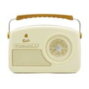 Krem-bel radio GPO Rydell Nostalgic Dab Radio Cream