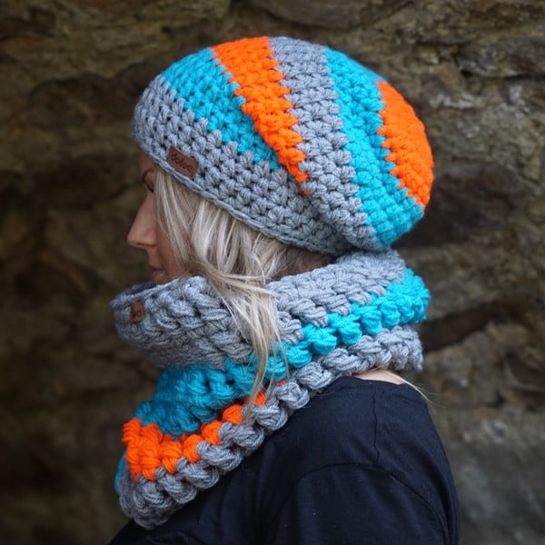 Ročno kvačkana kapa DOKE Jason-image-2