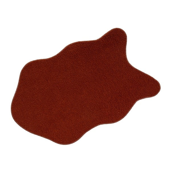 Bordo rdeče sintetično krzno 60x90 cm Sherpa – Casa Selección