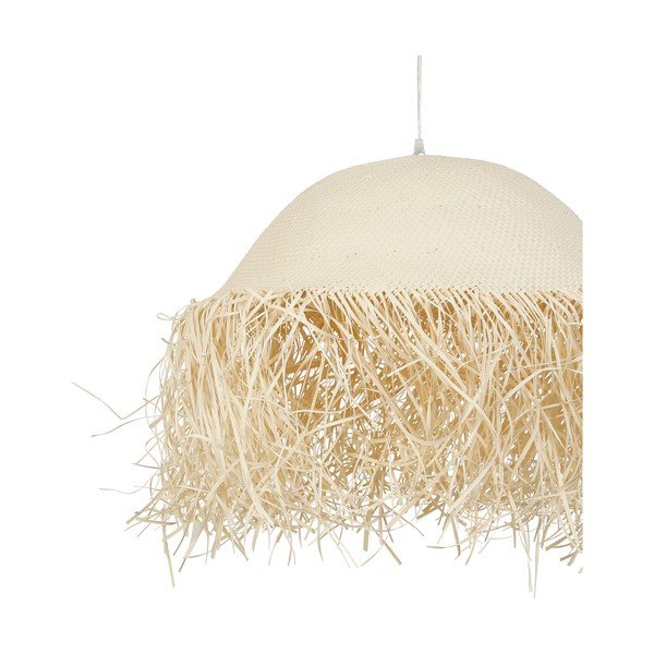 Kremno bela viseča svetilka ø 50 cm Palmeraie - Côté Table-image-4