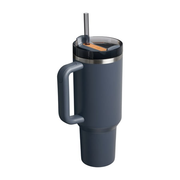 Temno modra termovka s slamico iz nerjavečega jekla 1,18 l Quencher H2.0 FlowState Tumbler Twilight – Stanley-image-2