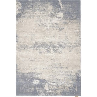 Siva/kremno bela volnena preproga 120x180 cm Bran – Agnella
