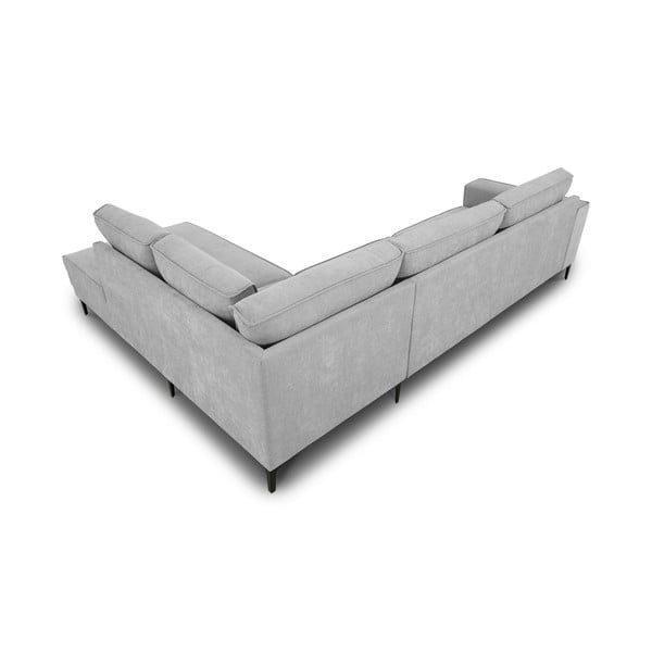 Siva kotna sedežna garnitura (desni kot/v obliki črke L) Copenhagen – Scandic-image-4