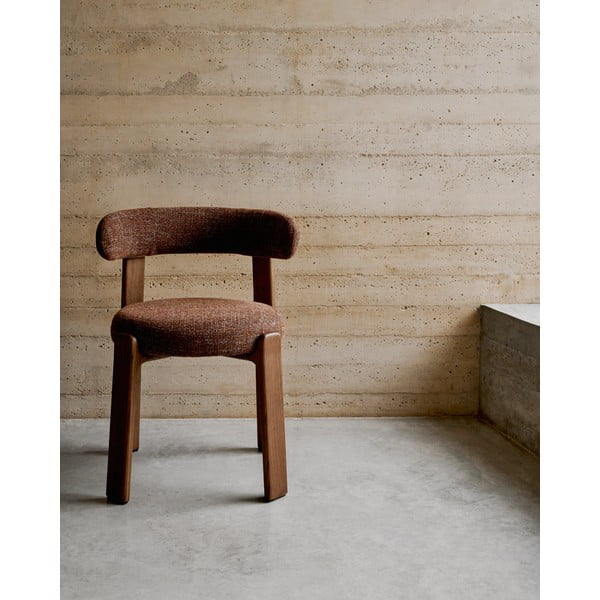 Rjav jedilni stol iz masivnega jesena Granite – Kave Home-image-2