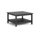 Črna kavna mizica 81x81 cm Madrid - Tvilum