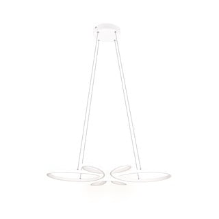 Bela LED viseča svetilka Fly – Trio