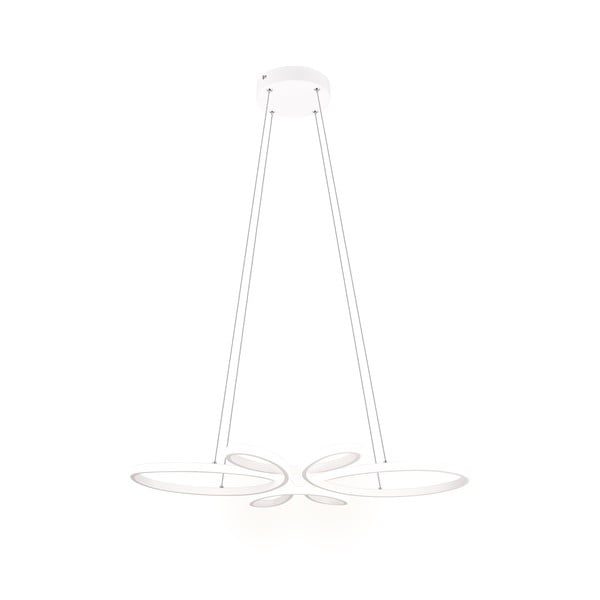 Bela LED viseča svetilka Fly – Trio-image-1