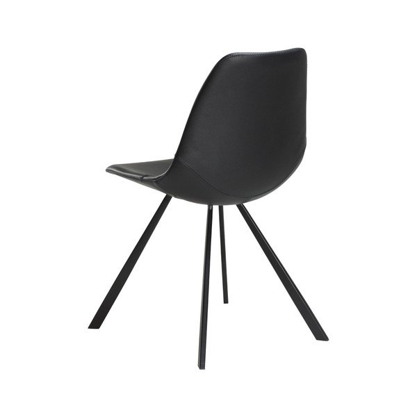 Komplet 2 črnih jedilnih stolov DAN- FORM Pitch-image-1
