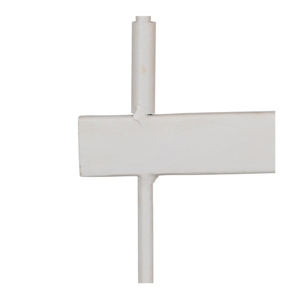 Bel kovinski stenski obešalnik – Ixia-image-4