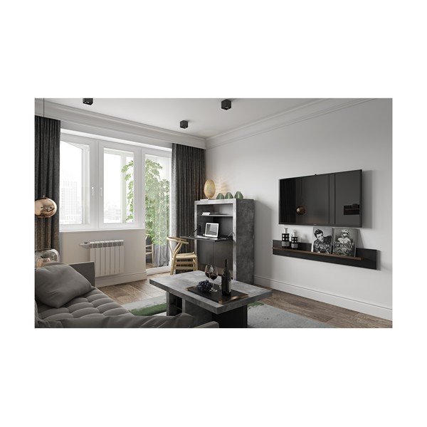 TemaHome Detroit betonska delovna miza, 137 x 109 cm-image-3