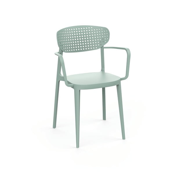 Svetlo zelen plastičen vrtni stol Aire – Rojaplast