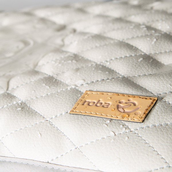 Podloga za previjanje 75x85 cm Greyish gesteppt – Roba-image-1