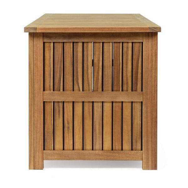 Lesena vrtna škatla za shranjevanje v naravni barvi Noemi  – Bizzotto-image-4